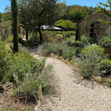 Jardin provençal à Gordes