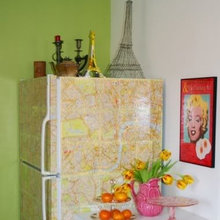 How to Decoupage a Fridge