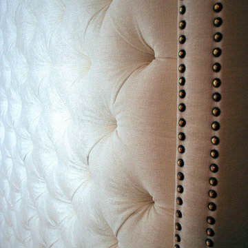 Custom Made Platform Bed Tufted