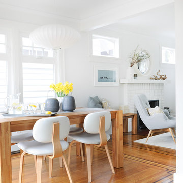Scandinavian Inspired Family Home - Front Entrance, Kitchen & Dining Room