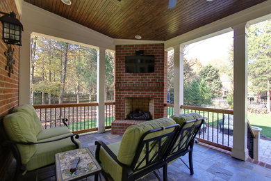 Elegant porch photo in Charlotte