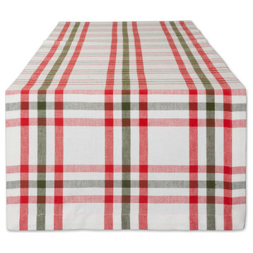 DII Kitchen & Tabletop Jolly Tree Collection Table Runner 14x72"