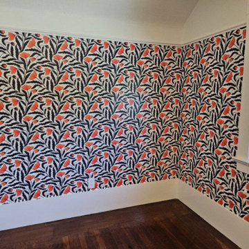 Wallpaper installation Bedroom in Prospect