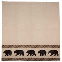 Wyatt Bear Shower Curtain
