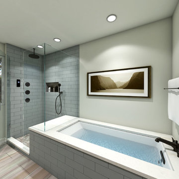 Cozy Retreat Master Bathroom