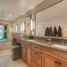 Condo master bathroom