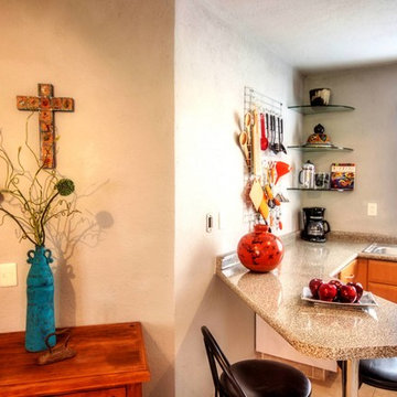 San Miguel de Allende - Total remodeling of small apartment, before & after