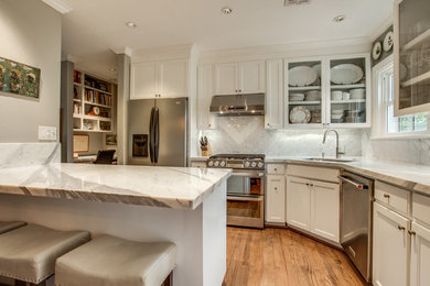 Trendy kitchen photo in Dallas
