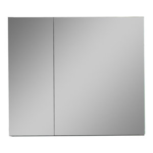 Confiant Mirrored Medicine Cabinet Recessed Or Surface Mount Modern Medicine Cabinets By Virtu Usa