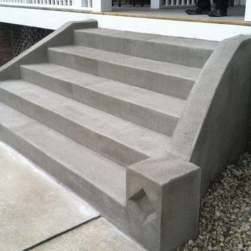 Concrete Steps and Stair Installation