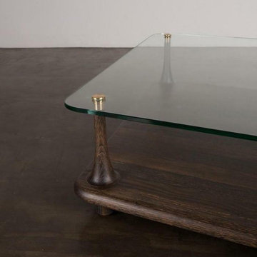 Modern Coffee Tables with Lucite Acrylic Legs