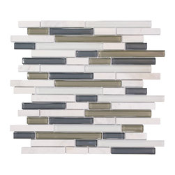 Bliss Bsis Stripss - Mosaic Tile