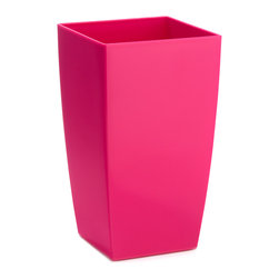 Plastic Fiori Algarve Planter - Cyclamen Pink - Outdoor Plant Pots & Planters