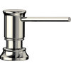 Blanco Empressa Pull-Down Kitchen Faucet With Soap Dispenser, Polished Nickel