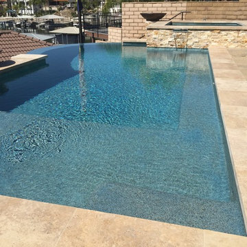 Vanishing Edge Pool with Spa