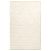 Lounge Antique White and Stone Hand-Tufted Rug, 9' X 12'