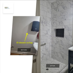 Half Bath to Full Bathroom Conversion in Holly Springs - Products