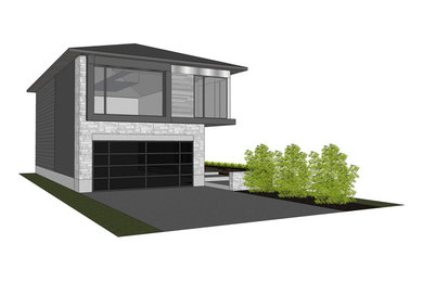 Home design - modern home design idea in Ottawa