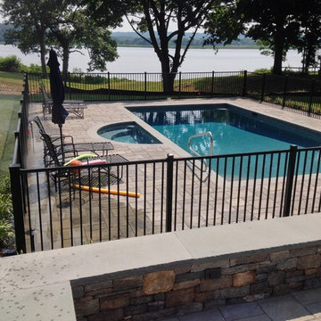 4' High Commercial Grade Aluminum Pool Fence