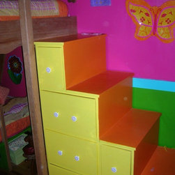 Bunkbed Stairs with Storage - Beds