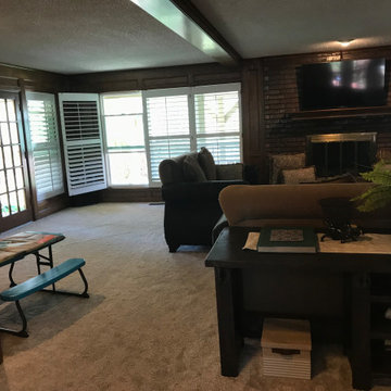Family room transformation
