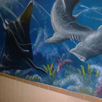 Under the sea murals