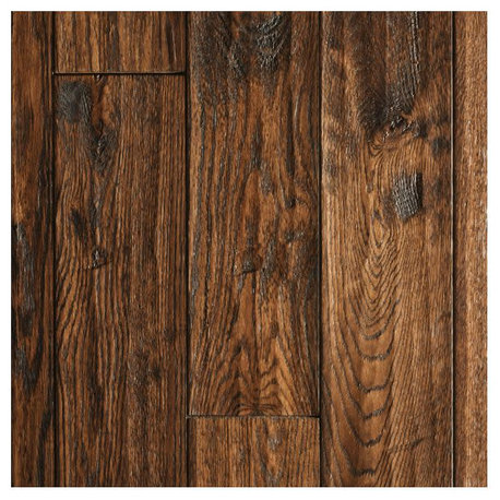 Mullican 235-CH-OA-5-M Chatelaine 5"W Handscraped Solid Oak - Worn Carriage
