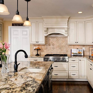 A Kitchen Where the Family Hangs Out
