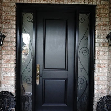 Transitional style entry doors - 2015 projects