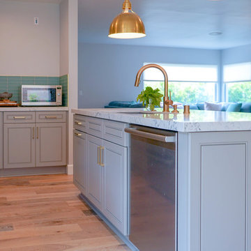 Redondo beach open concept for kitchen, dining area.