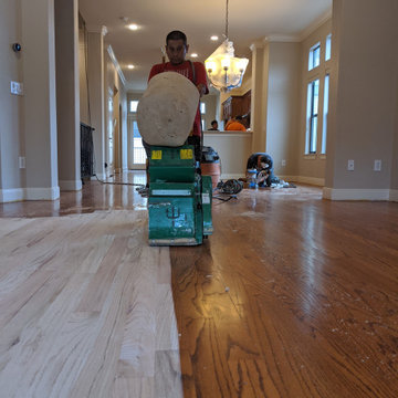 Refinish Wood floor