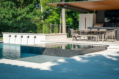 Inspiration for a pool remodel in Houston