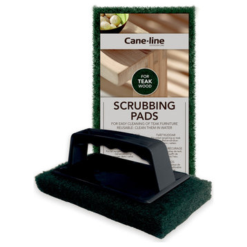 Cane-Line Green Scrubbing Pads, Set: 12X2-Piece