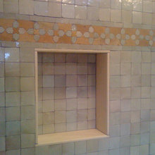 tile, rugs, paint, fixtures, lighting