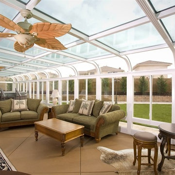 Curved Eave Sunrooms