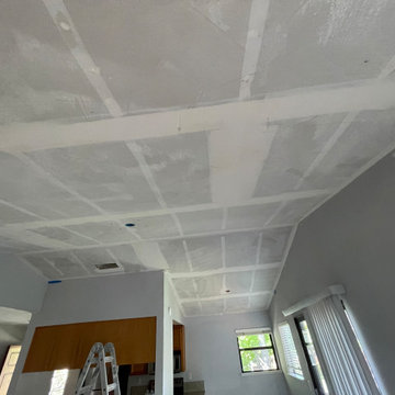 Condo Facelift, paint, smooth ceiling, can lights