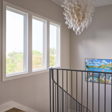 Luxury Custom Staircase on Figure Eight Island