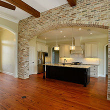 Kitchen & Brick Arch