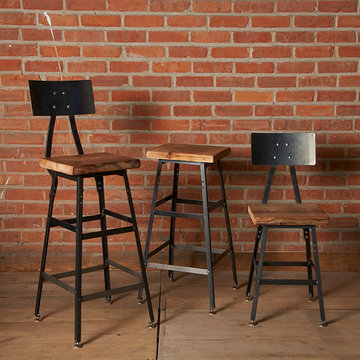 Reclaimed Wood BarStools