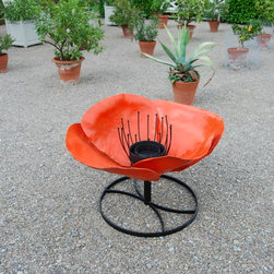 Poppy Fire Pit - Garden Statues, Sculptures & Art