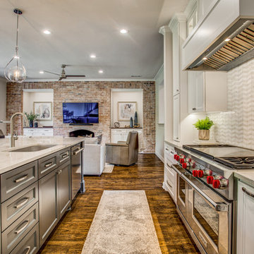 Kitchen and Living Area (Plano)