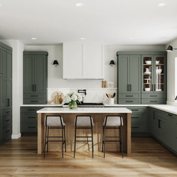 A Kitchen Inspired by Nature