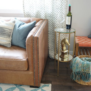 Colorful Family Room