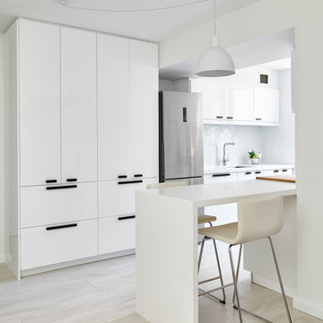 Light and Airy Condo Kitchens