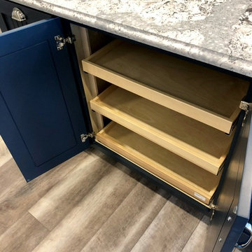 Dura Supreme Craftsman Beaded Cambria Summerhill Painted Cabinets