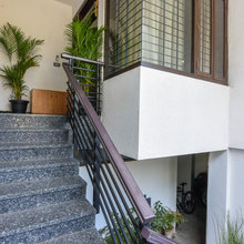 foyer and hall window