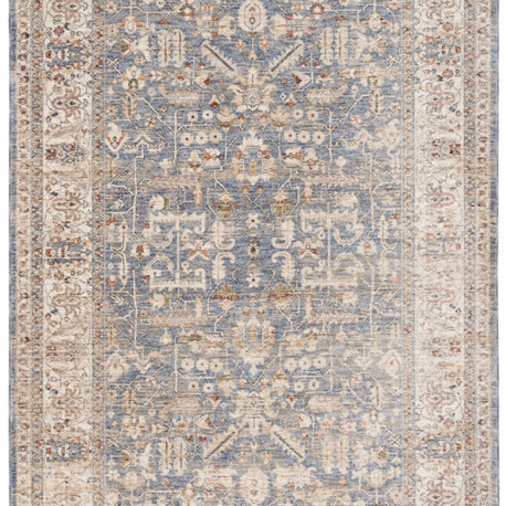 Safavieh Heirloom Collection Hrl704m Light Blue/Ivory Rug