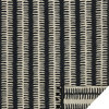 Reversible Kahelo Black Gray Area Rug by Justina Blakeney x Loloi, 7'9"x9'9"