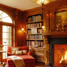 family room built-in
