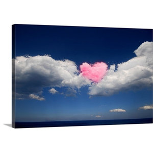 Love Is In The Air Floating Frame Canvas Art Contemporary Prints And Posters By Great Big Canvas